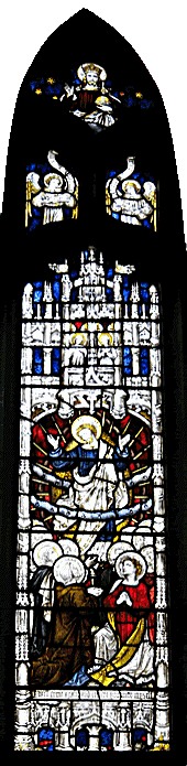 Centre panel of East Window.